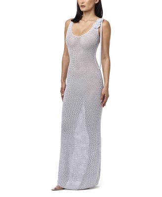 Crochet Floral Maxi Dress