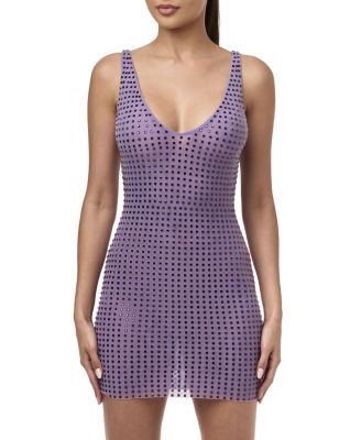 Crystal Tank Mini Dress