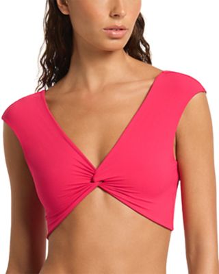 Hattie Reversible Crop Bikini Top