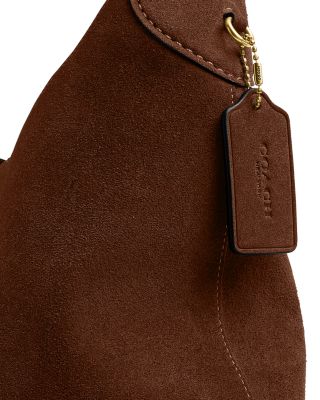 Brooklyn 34 Suede Shoulder Bag