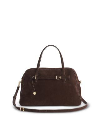 Belted Mini Suede Crossbody