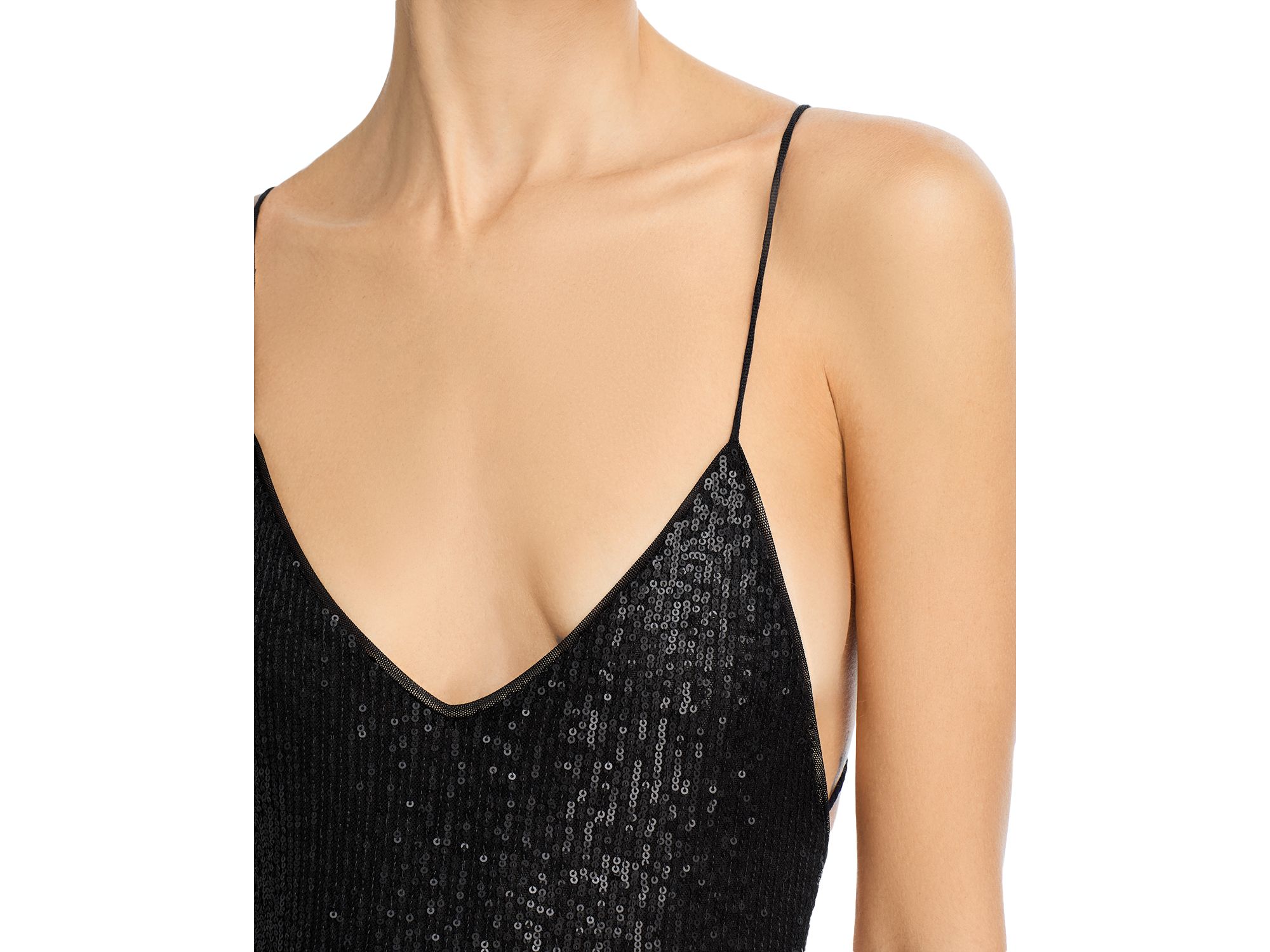 Fara Low Back Sequin One Piece Swimsuit — Image 3