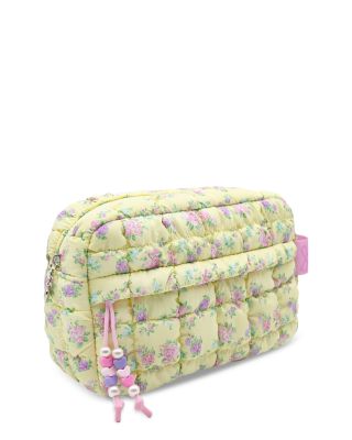 Girls' Floral Print Scrunch Pouch