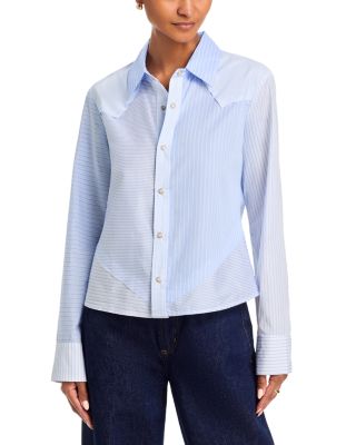 Scrappy Stripe Classic Western Shirt