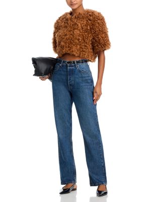 The Plush Bolero Faux Fur Jacket