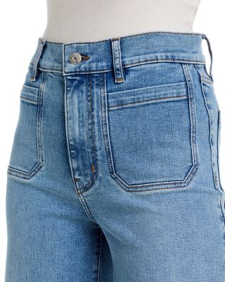 Le Slim Palazzo Modernist Pocket Jeans in Diverge