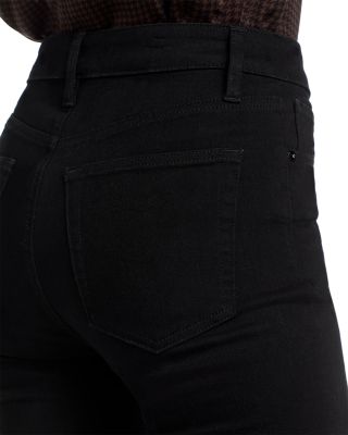 The Reboot High Rise Flare Leg Jeans in Black