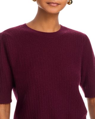 The Ladder Pointelle Cashmere Sweater