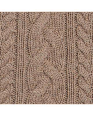 Quebec Beige Wool Cashmere Cardigan