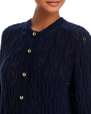 The Wool Blend Cape Sweater