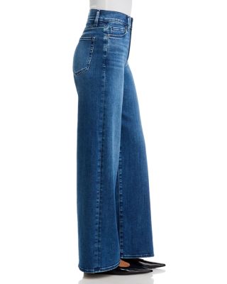 Le Slim Palazzo High Rise Jeans in Reign