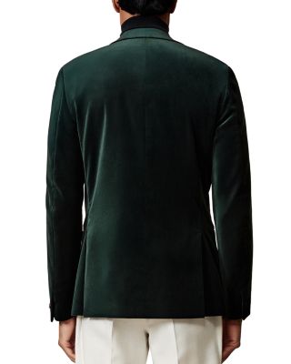 Apsara Peak Lapel Velvet Blazer