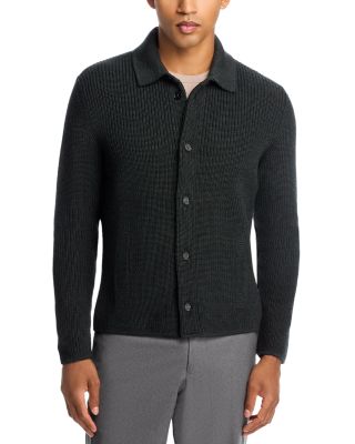 Brenta Textured Wool Cardigan
