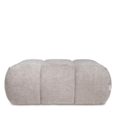 Ballare Fabric Square Ottoman