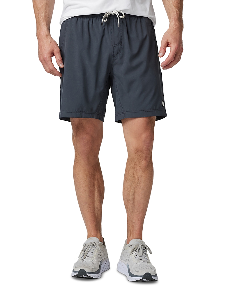 Vuori Kore Lined 7 Shorts in Blue Sea Heather