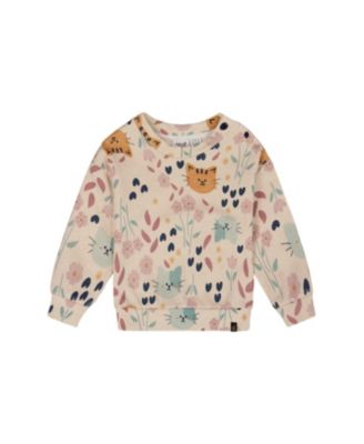 Girls' Glittering French Terry Sweatshirt - Little Kid, Big Kid