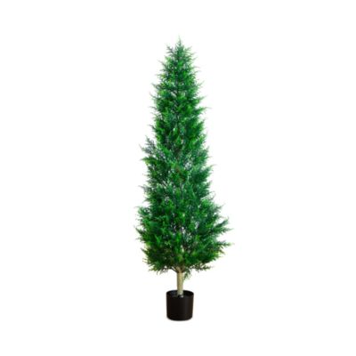 5' UV Resistant Artificial Cypress Tower Tree (Indoor/Outdoor)