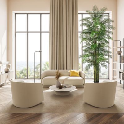 12&#39; UV Resistant Artificial Areca Palm Tree (Indoor/Outdoor)