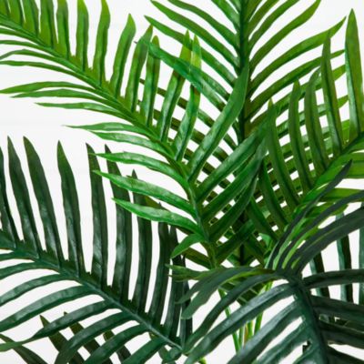 3&#39; UV Resistant Artificial Double Robellini Palm Tree (Indoor/Outdoor)