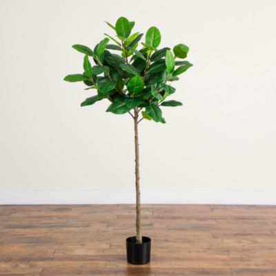 5&#39; Artificial Petite Audrey Ficus Tree