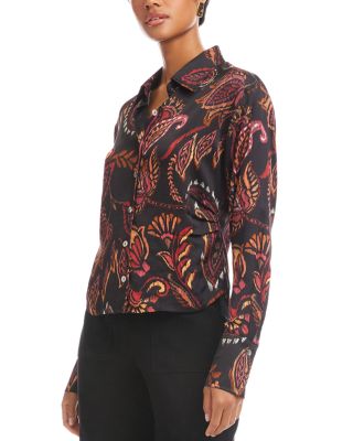 Tawnie Side Pleat Shirt