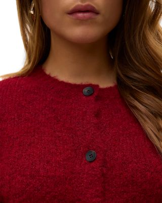 Novah Crewneck Cardigan Sweater