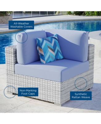Convene Outdoor Patio Corner Chair