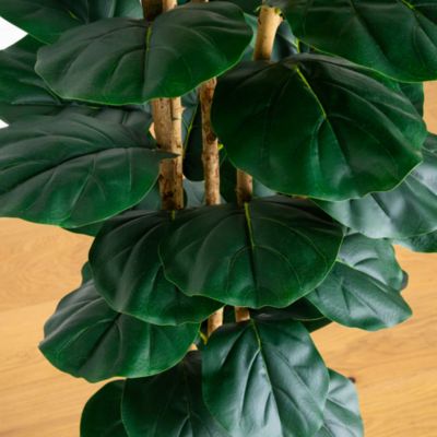8' Artificial Fiddle Leaf Tree