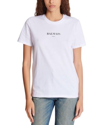 T-Shirt with Balmain Print