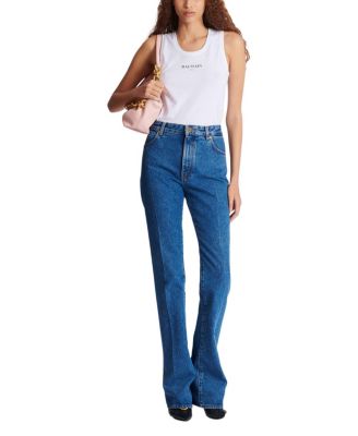  Tank Top with Balmain Print