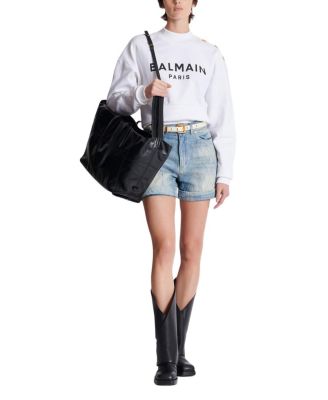  Printed Balmain Paris Sweatshirt