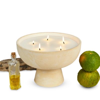 Nostalgia Bergamot &amp; Musk Soy Blend Candle 45 oz.