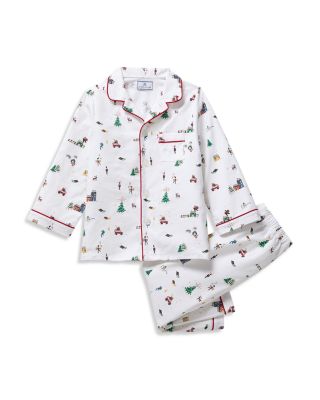 Unisex Holiday Town Twill Pajama Set - Baby, Little Kid, Big Kid