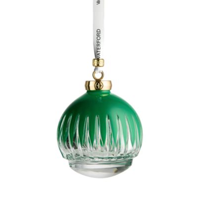 Green New Year Firework Bauble