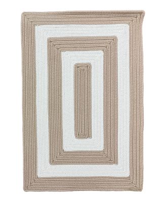 Capel Timeless Indoor/Outdoor 0160Q Concentric Area Rug 5'0"x8'0"