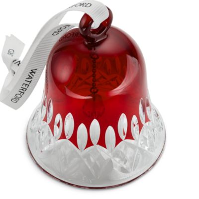 Lismore Bell Ornament - Red