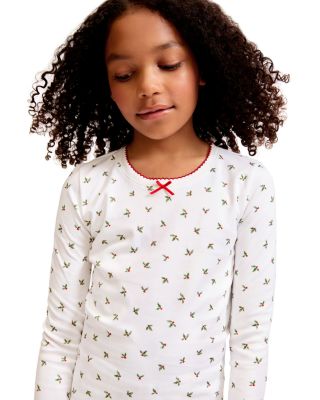 Girls' Mistletoe Moments Pima Snug Fit Pajama Set - Baby, Little Kid, Big Kid