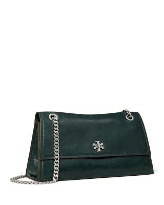Kira Turnlock Leather Shoulder Bag