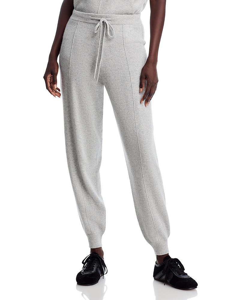 Hugo Boss Falindana Cashmere Pants In Gray