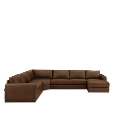 Greyson 4-Piece Leather Sectional