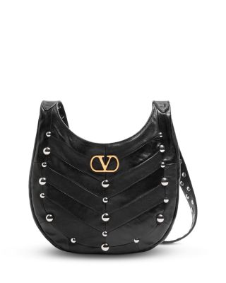 Hoboho Small VLogo Hobo Bag