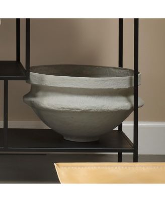  Landscape Cotton Mache Large Decorative Bowl