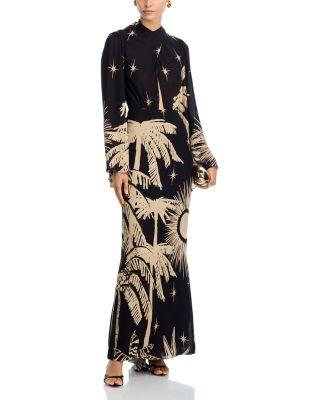 Primera Vez Silk Maxi Dress