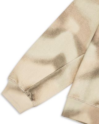 Airbrushed Camo Crewneck Sweater