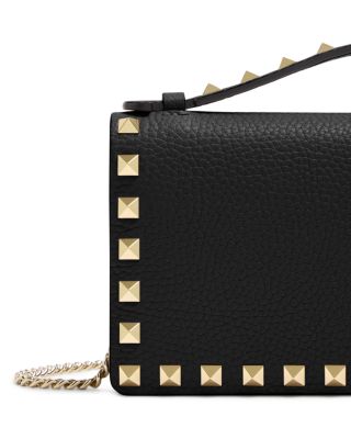 Rockstud Wallet With Chain