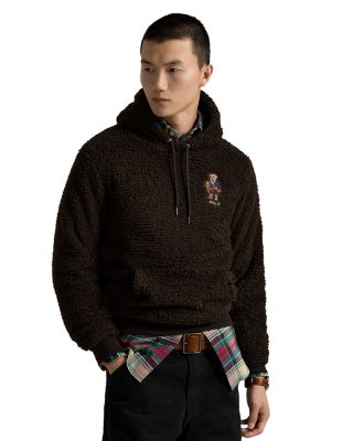 Polo Bear Pile Fleece Hoodie