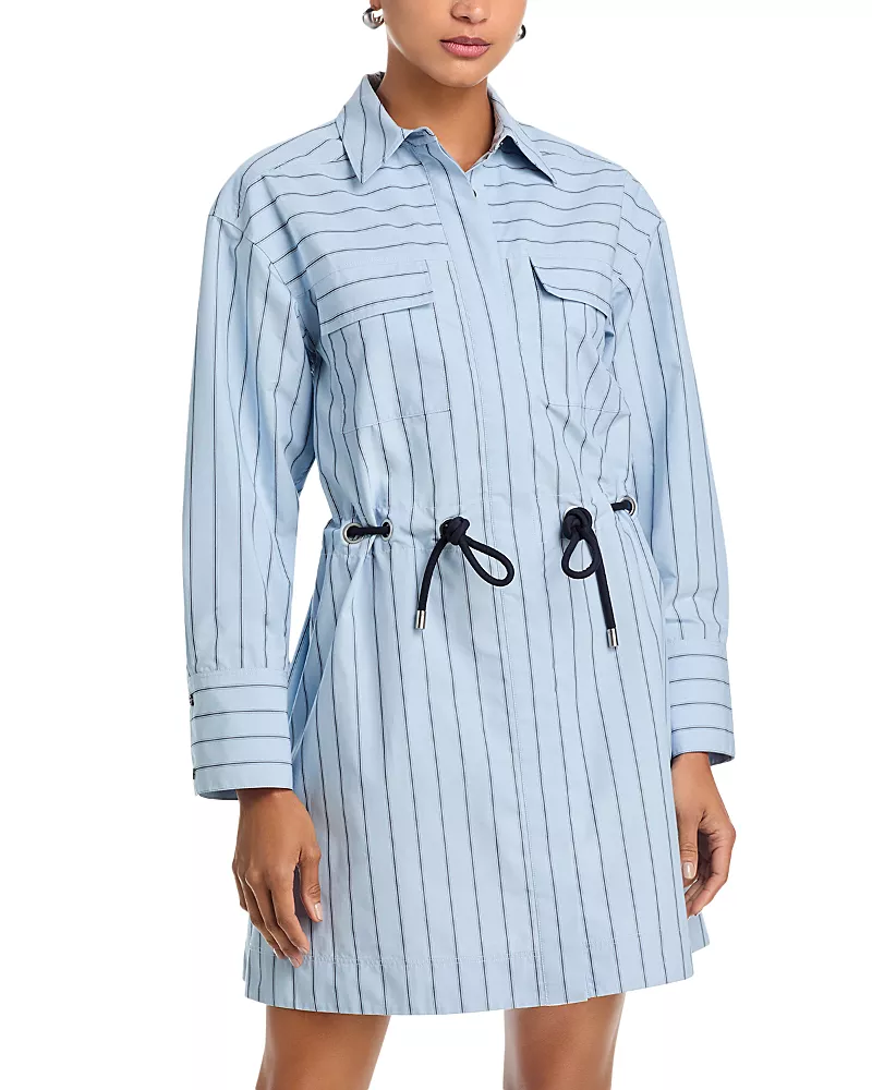 3.1 Phillip Lim Long Sleeve Belted Shirt Dress