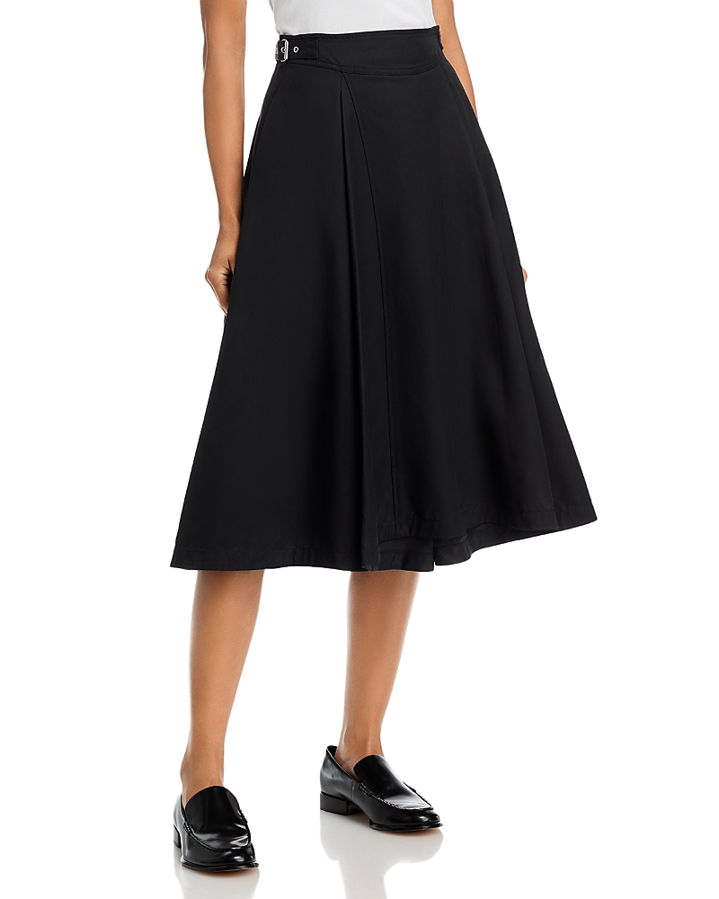 3.1 Phillip Lim Biker Tab Waist Skirt In Black