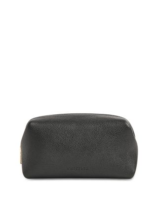 Ria Mini Leather Zip Pouch