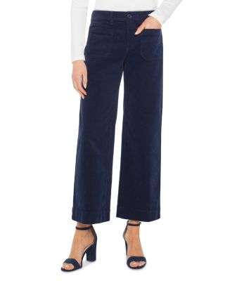 Corduroy Crop Wide Leg Pants